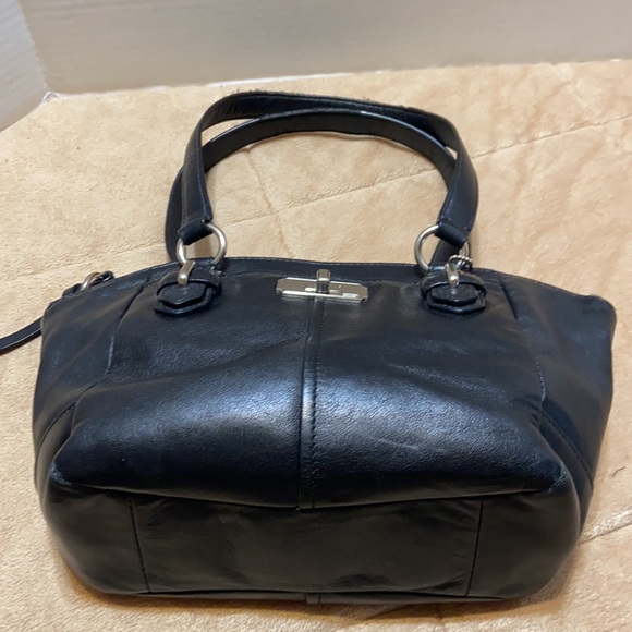 Coach black leather Handbag - Picture 12 of 14